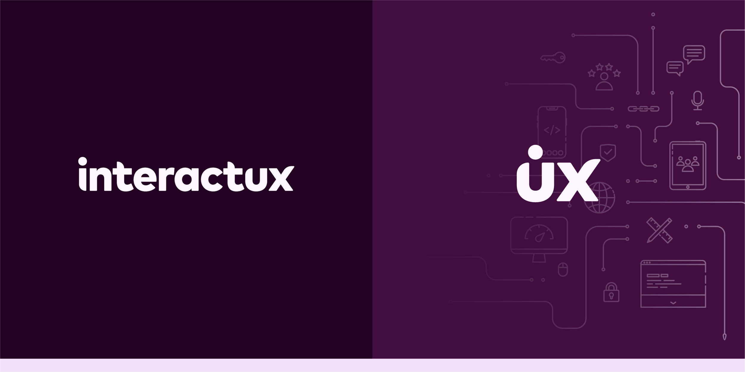 InteracTUX — logo lockup