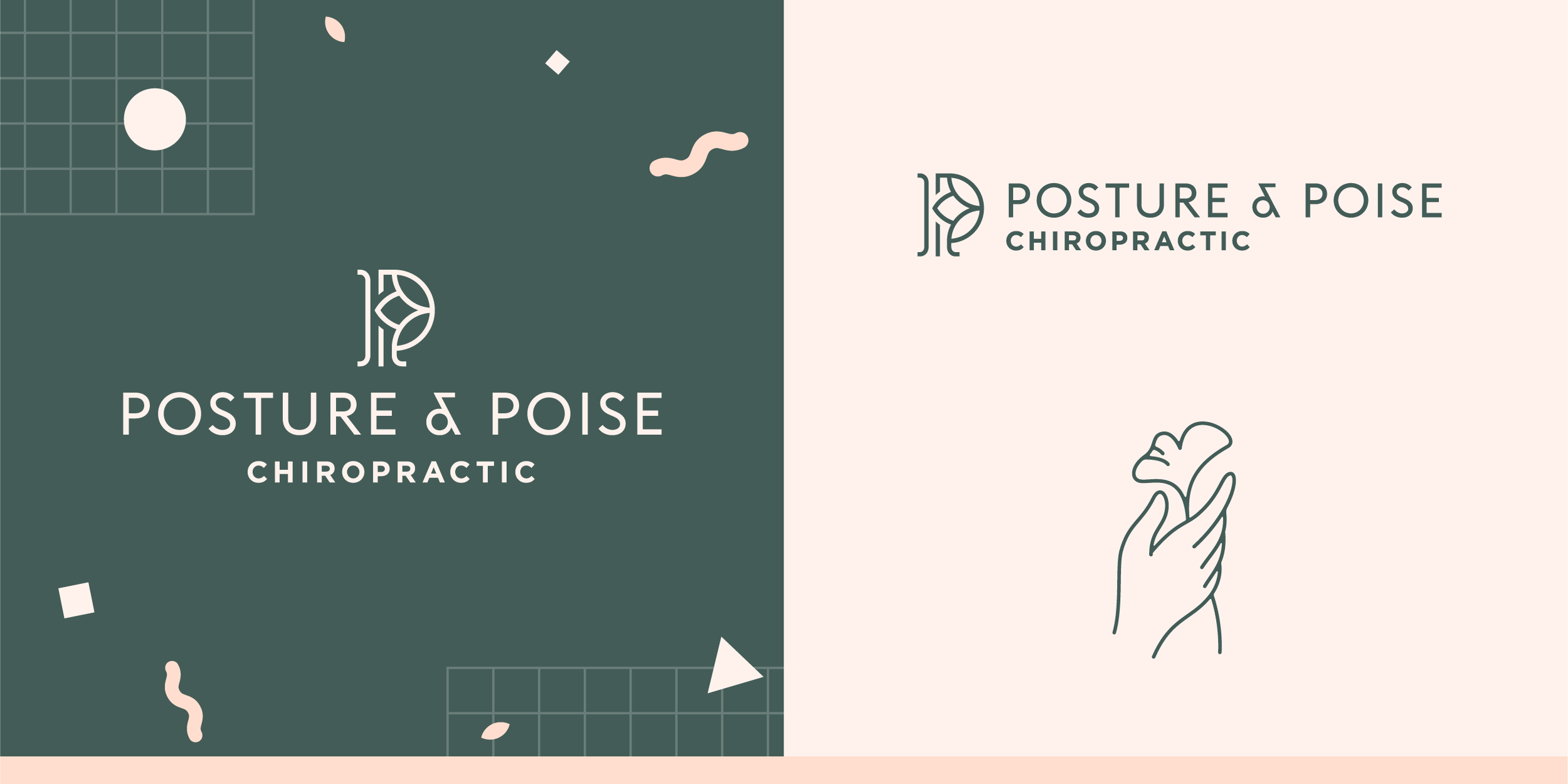 PosturePoise — logo lockup
