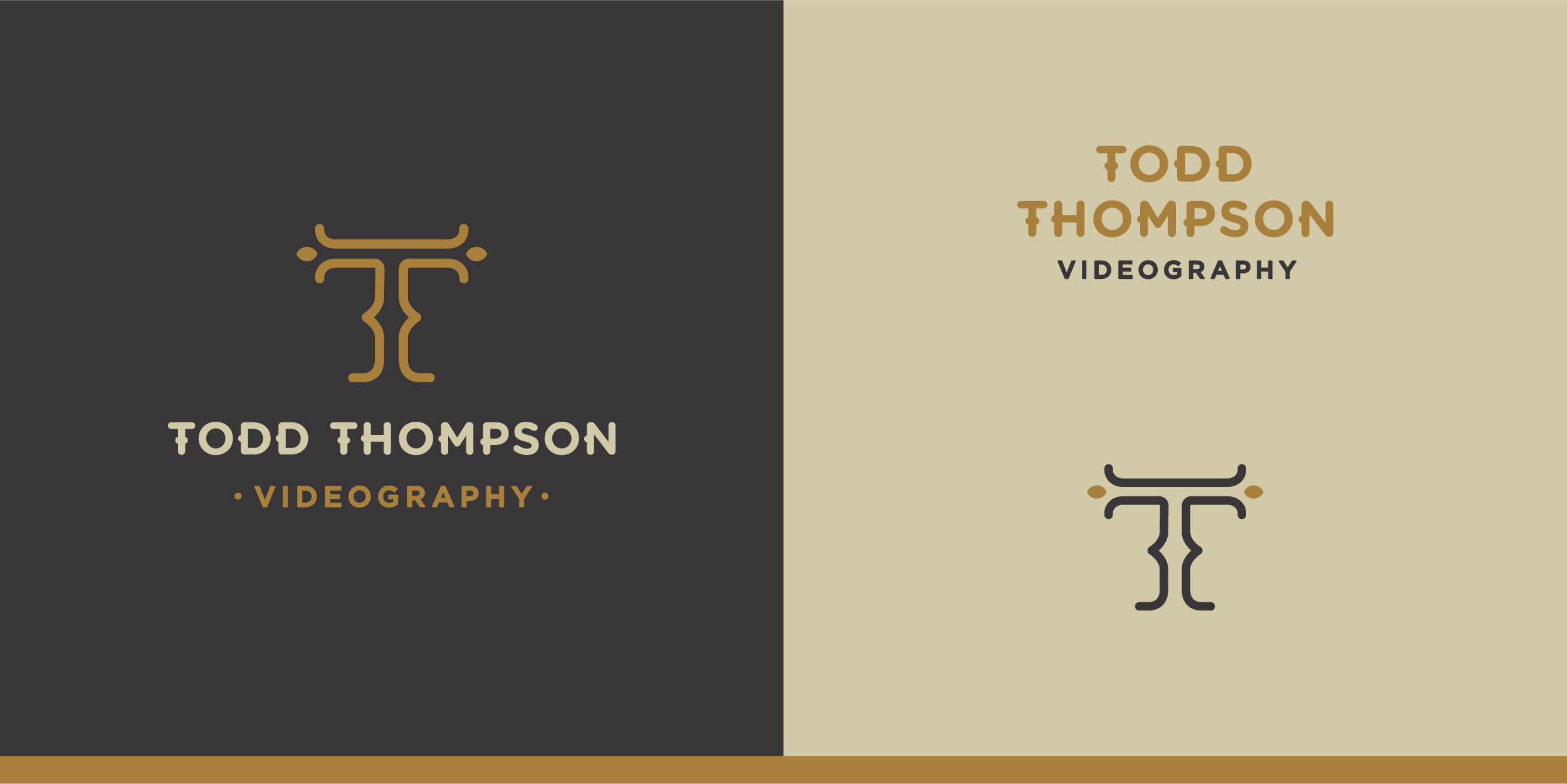 Todd Thompson — logo lockup