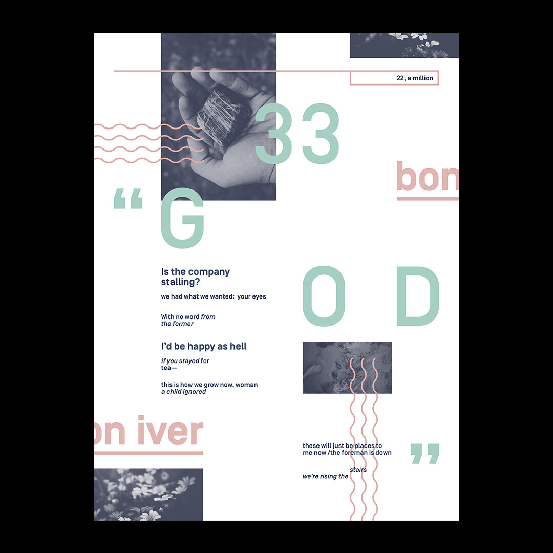 Experimental typography poster 02