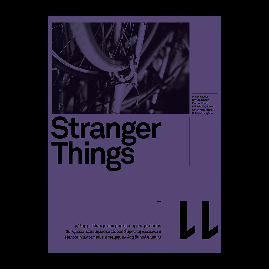 Experimental typography poster 04
