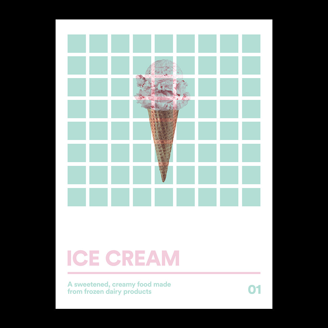 Experimental typography poster 09