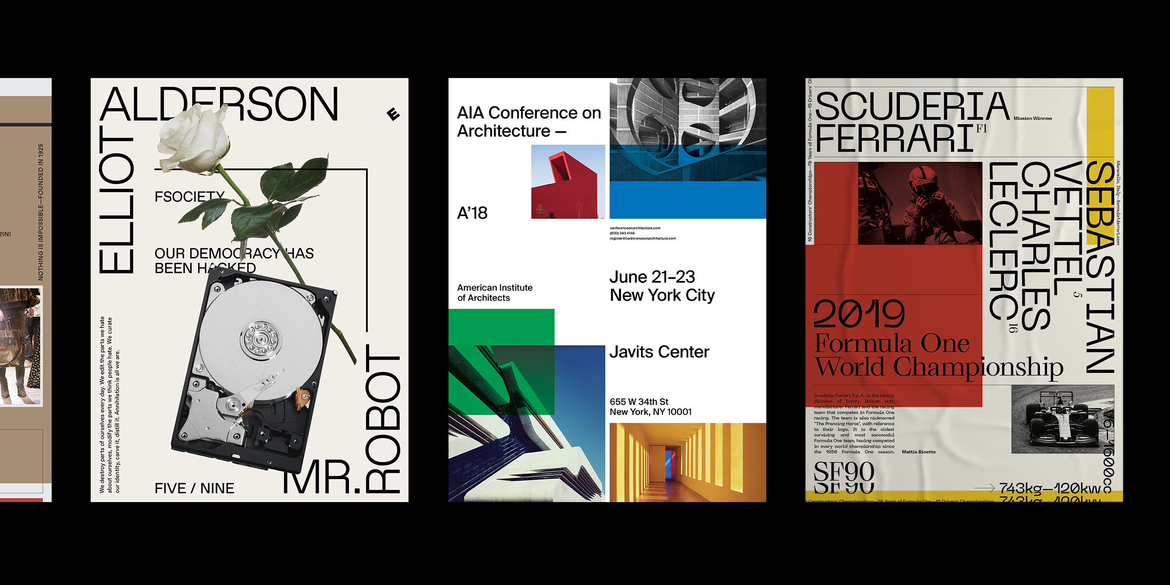 Experimental Typography — typographic poster art collection