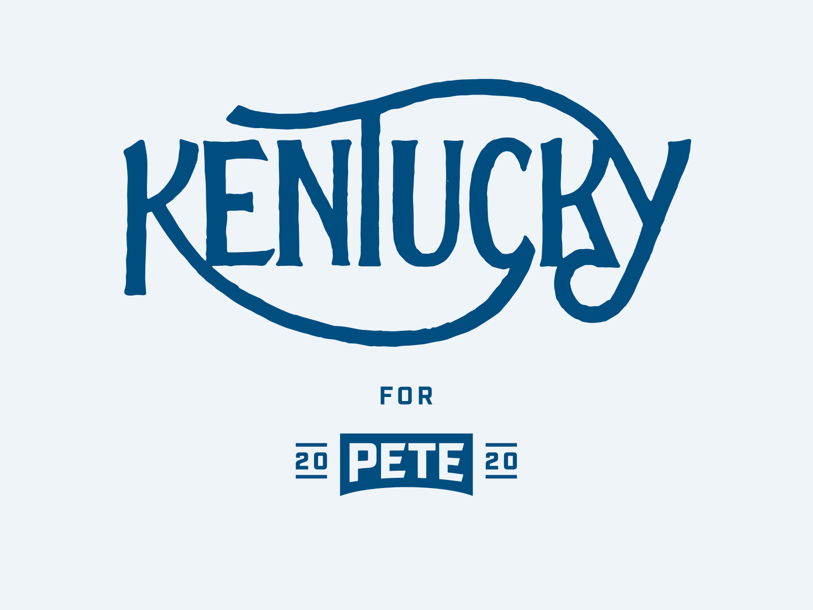 Pete for America — Kentucky placard