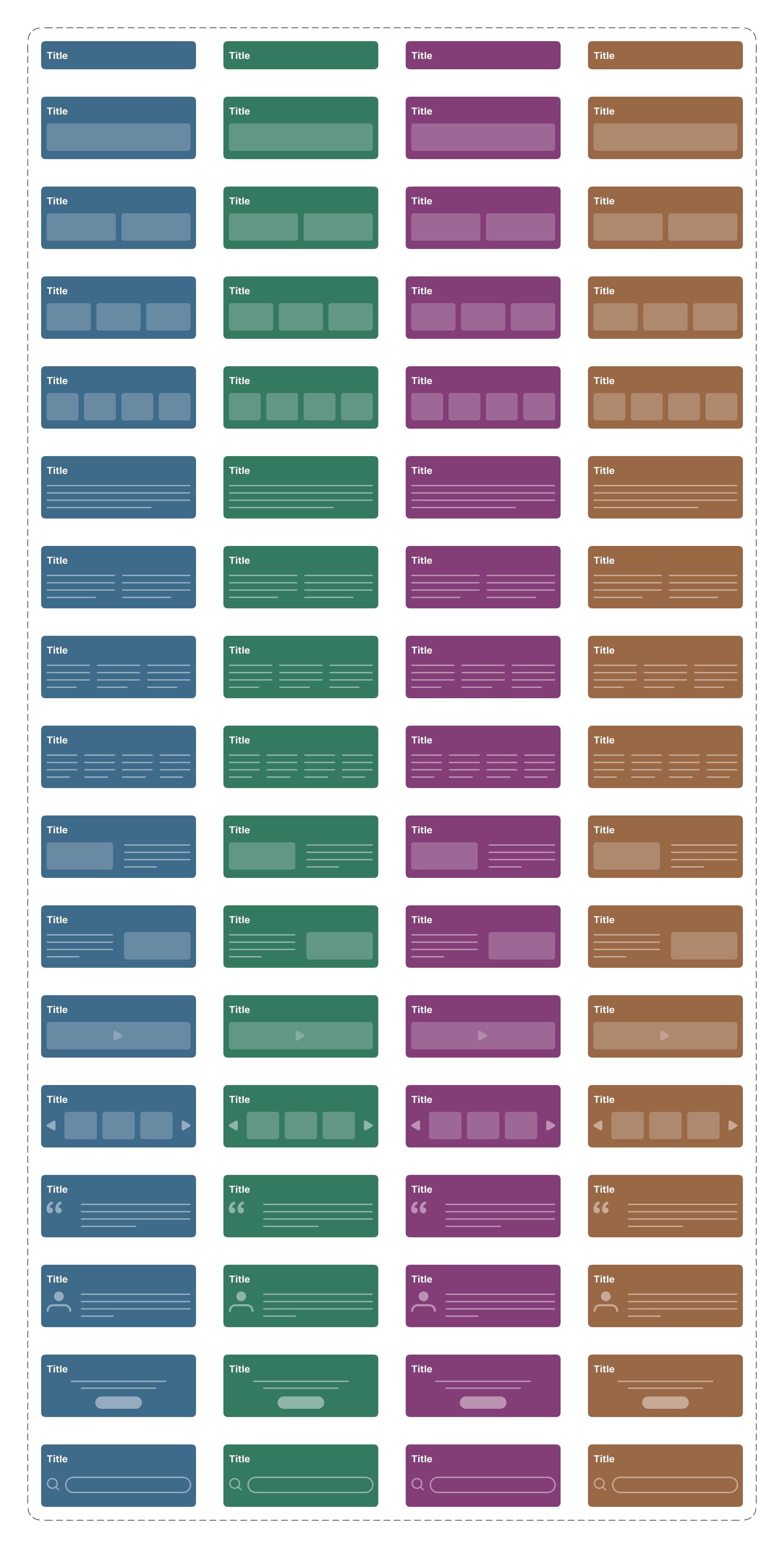 Sitemapper Pro — content block variants